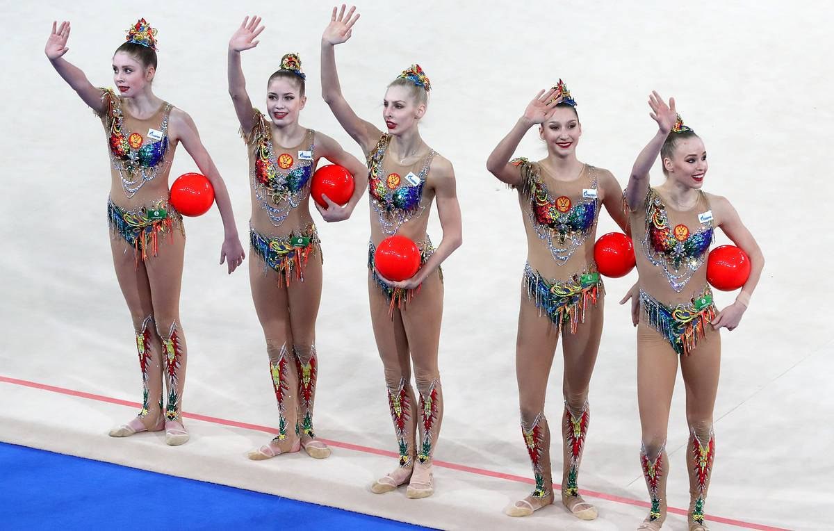 Чемпионат мира по художественной гимнастике сборная России