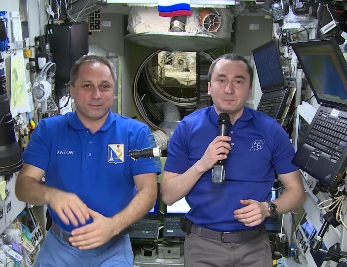 Какие российские космонавты сейчас в космосе. Космонавт а. Шкаплеров.
